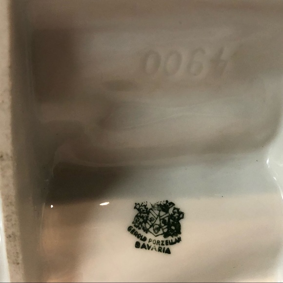 GEROLD PORZELLAN BAVARIA PORCELAIN WORK HORSES WITH FARMER - Picture 12 of 12